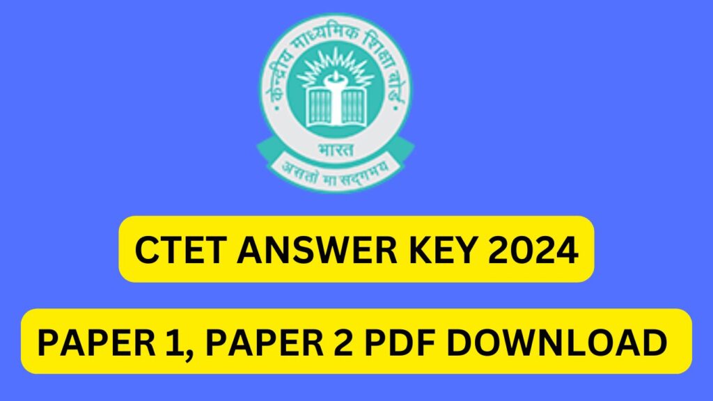 CTET Answer Key