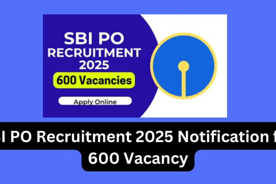 SBI PO Recruitment