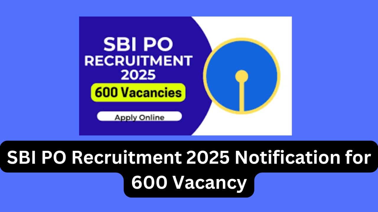 SBI PO Recruitment