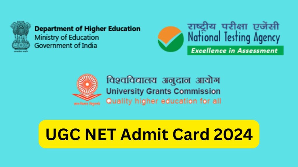 UGC NET Admit Card 2024